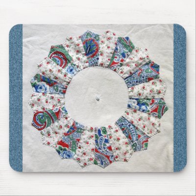Grandma Nellie's Quilt - Block #1 Mouse Mats by WhimsyQuilts