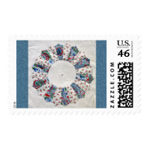Grandma Nellie's Quilt - Block #1 postage
