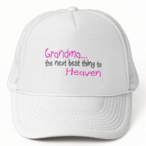 Grandma, Next Best Thing To Heaven Mesh Hats