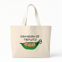 Grandma of Triplets Pod bags