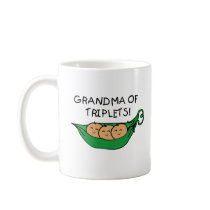 Grandma of Triplets Pod mugs