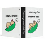 Grandma of Twins Gifts binders