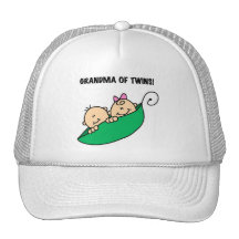 Grandma of Twins Tshirts and Gifts Hats