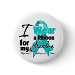 Grandma - Ovarian Cancer Ribbon buttons
