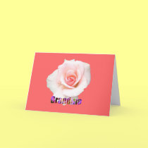 Grandma Pink Rose cards
