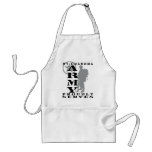 Grandma Proudly Serves - ARMY aprons