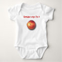 Grandma says I'm a peach t-shirts by lioneyes Grandma says I'm a peach t-shirts