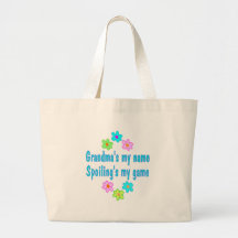 Grandma Spoils Canvas Bag
