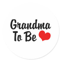 Grandma Round Sticker