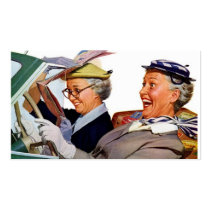 Grandma The Speed Queen Business Card Template