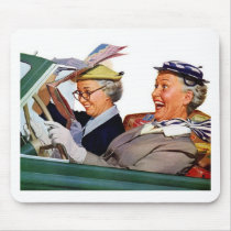 Grandma The Speed Queen mousepads