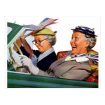 Grandma The Speed Queen postcards