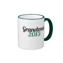 Grandma to be 2013 coffee mug