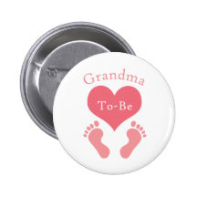 Grandma To-Be Pin