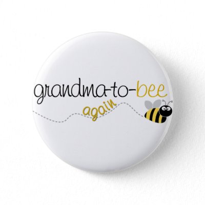 Grandma to Bee Again T-shirt Buttons