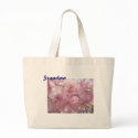 Grandma tote bag gifts Pink Tree Flower Blossoms