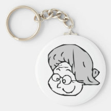 Grandma Troll Key Chain