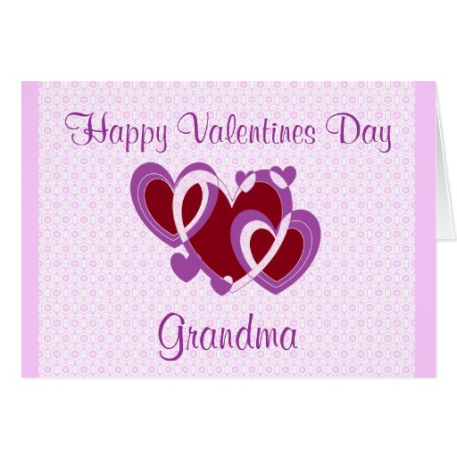 GRANDMA VALENTINES DAY CARD Zazzle