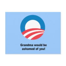 Grandma would be ashamed ofyou post cards