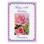 Grandma's 100th Birthday Card