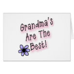 Grandmas Are the Best Greeting Cards