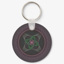 Grandma's Cabbage Rose Doily keychains