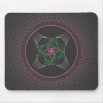 Grandma's Cabbage Rose Doily mousepads
