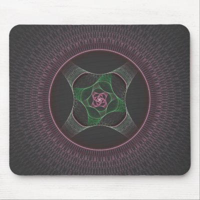 Grandma's Cabbage Rose Doily Mouse Mat by SweetRascal