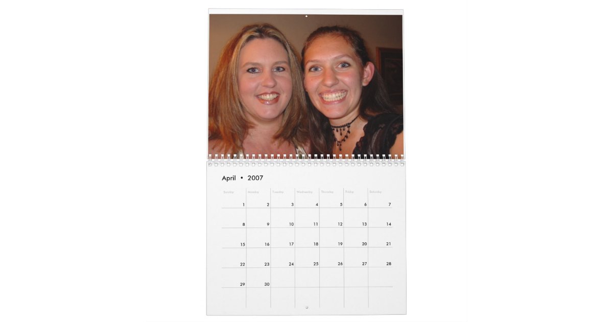 Grandma's Calendar Zazzle