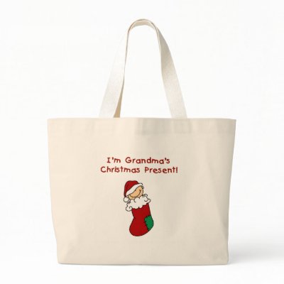 Grandma's Christmas Present Bag by christmasshop