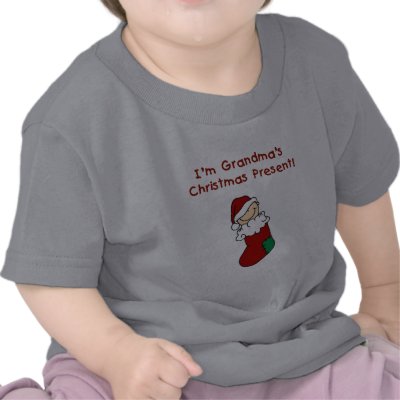 Grandma's Christmas Present T Shirts by christmasshop