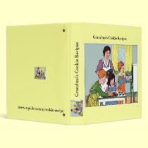 Grandma's Cookie Recipies binders