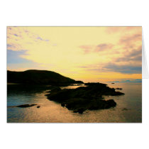 Grandma's Cove, San Juan Island Blank Card cards