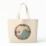 Grandma's Floral Yin Yang Bag