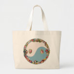 Grandma's Floral Yin Yang Bag