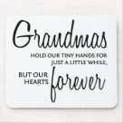 standard_mousepad - Grandmas Forever black