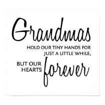 Grandmas Forever black posters by atouchofelegance Grandmas Forever black posters