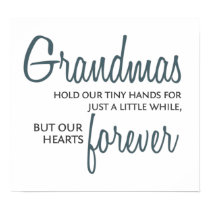 Grandmas Forever blue posters by atouchofelegance Grandmas Forever blue posters