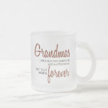 Grandmas Forever red Coffee Mugs