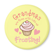 Grandma's Frosting magnet