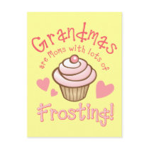 Grandma's Frosting postcards