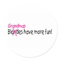 Grandmas Have More Fun stickers by TeeZazzle Grandmas Have More Fun stickers
