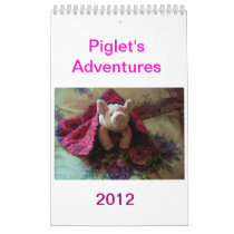 Grandma's House, Piglet's Adventures Wall Calendars