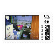 Grandma's House Post Katrina postage by Barukia Grandma's House Post Katrina postage