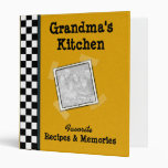 Grandma's Kitchen 1" Family Recipe Binder