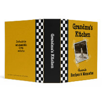 Grandma's Kitchen (2") binders by FamilyTreed Grandma's Kitchen (2") binders