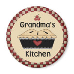 Grandma's Kitchen Fridge Magnet