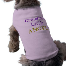 Grandma's Little Angel pet clothing
