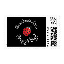 Grandma's Little Snuggle Bug! Postage Stamps