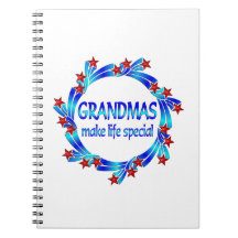 Grandmas Make Life Special Spiral Notebook
